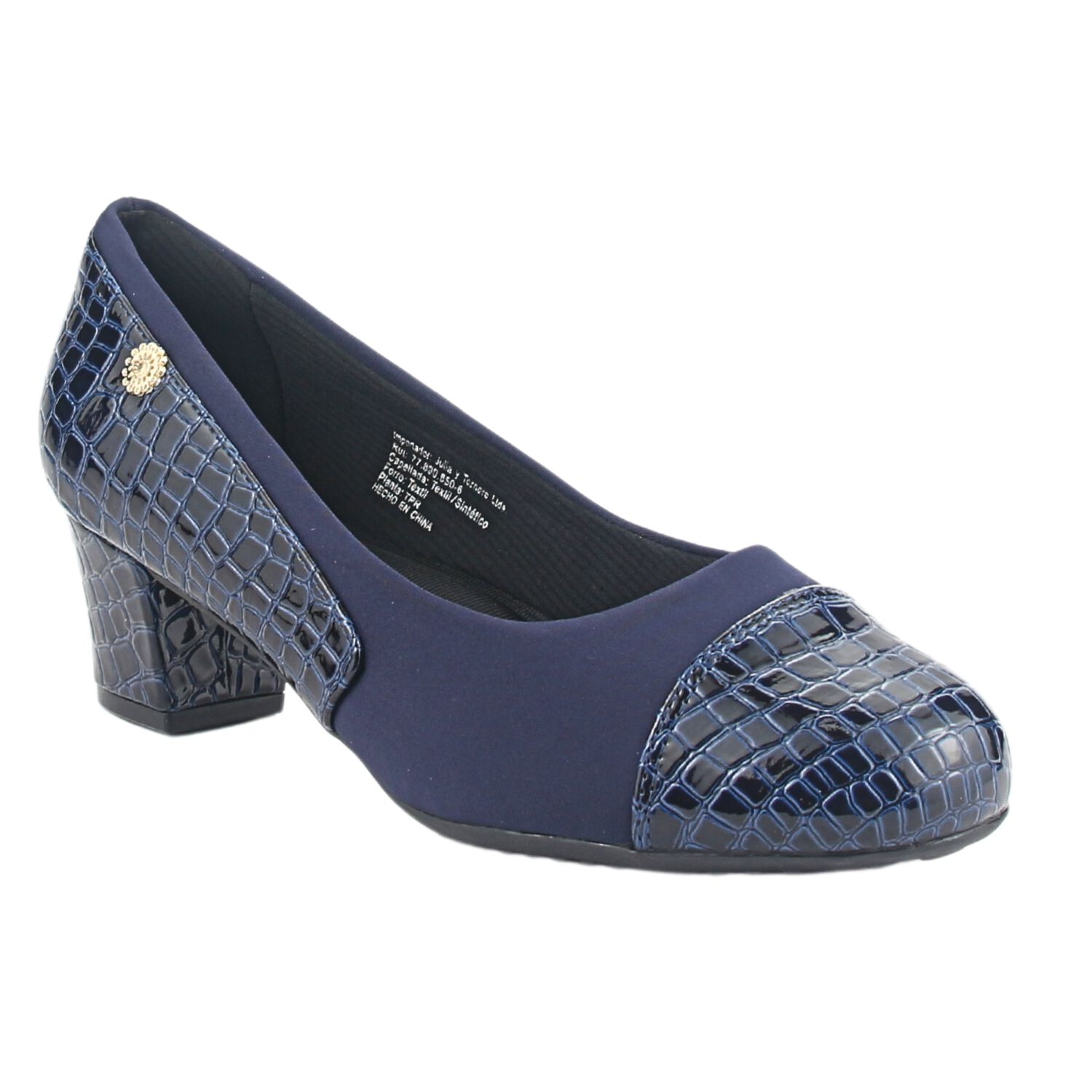 Zapato Chalada Mujer Flexi-15 Azul Marino Casual image number 2.0